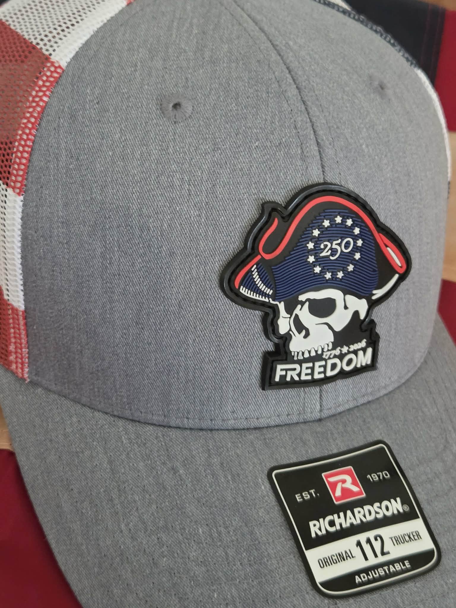 250th Freedom Anniversary Skull
