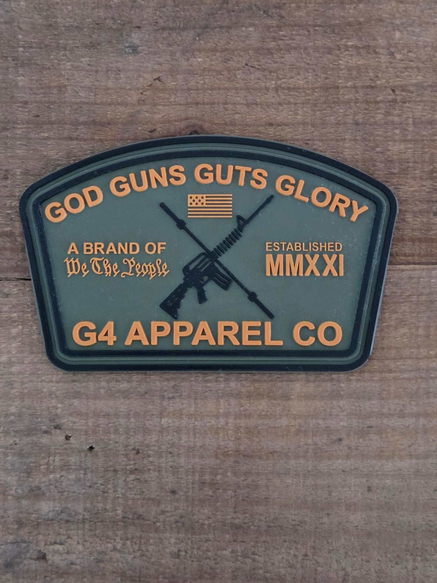 G4 APPAREL CO PVC Patches
