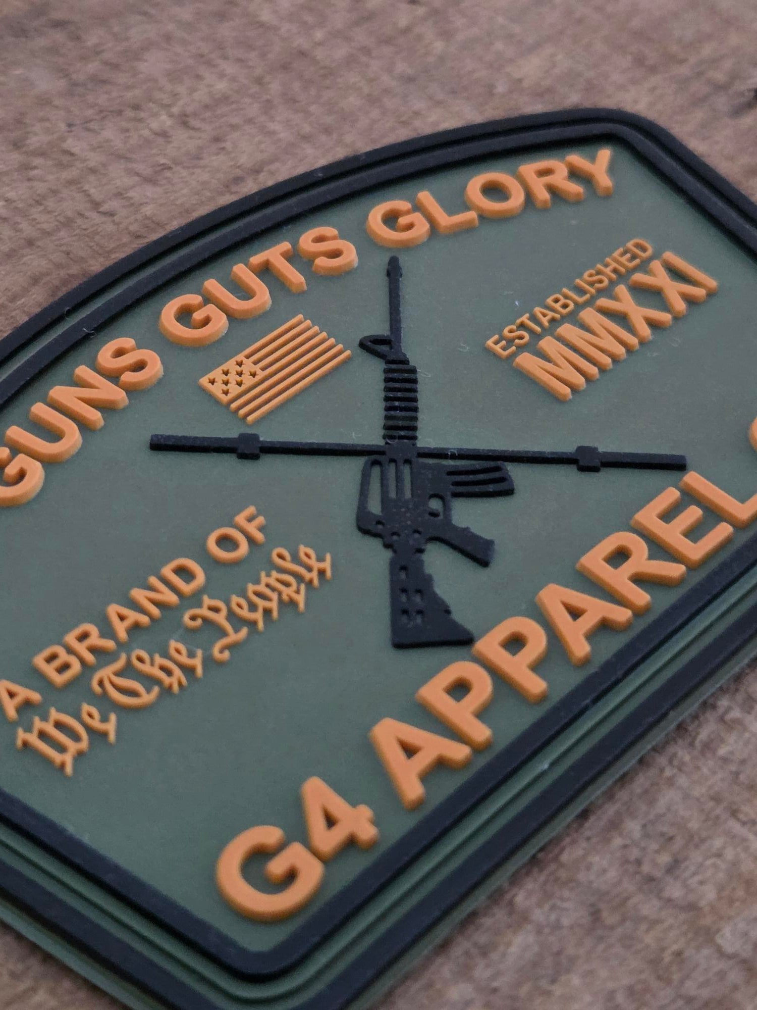 G4 APPAREL CO PVC Patches
