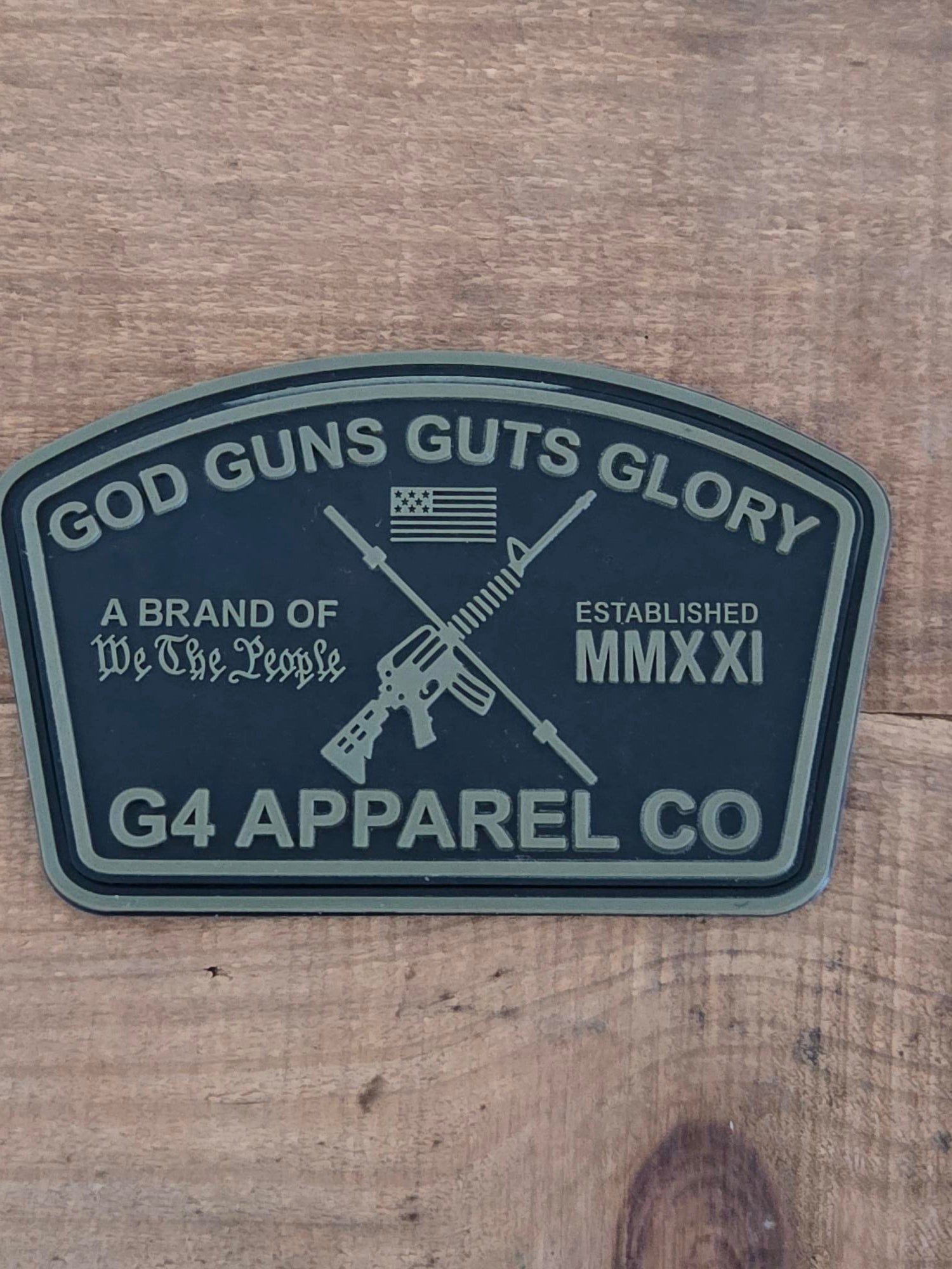 G4 APPAREL CO PVC Patches