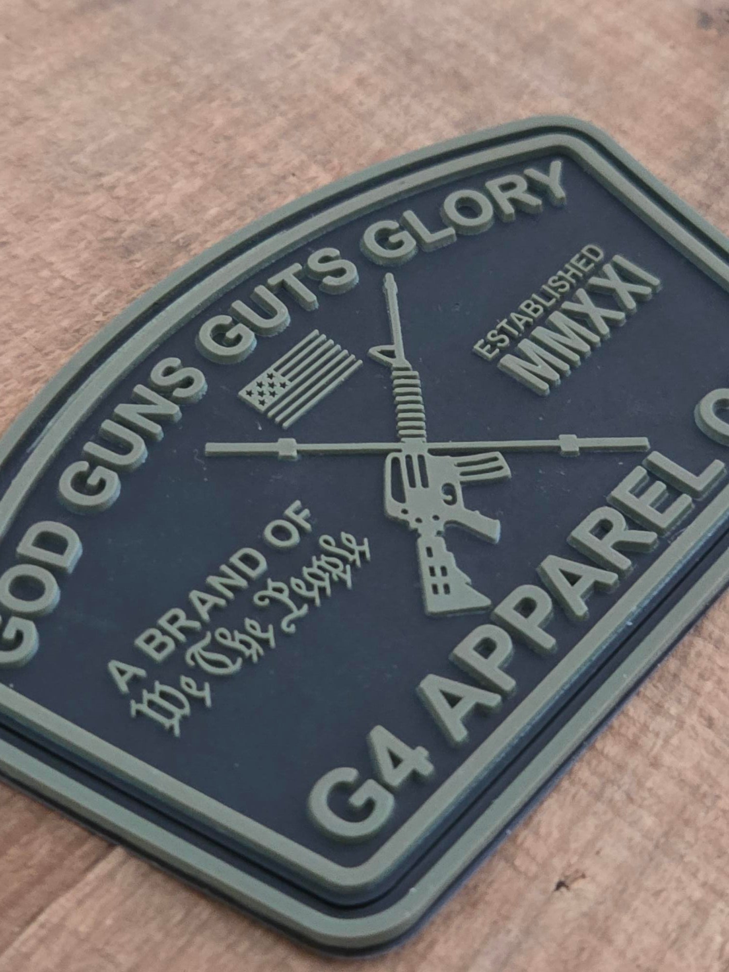 G4 APPAREL CO PVC Patches