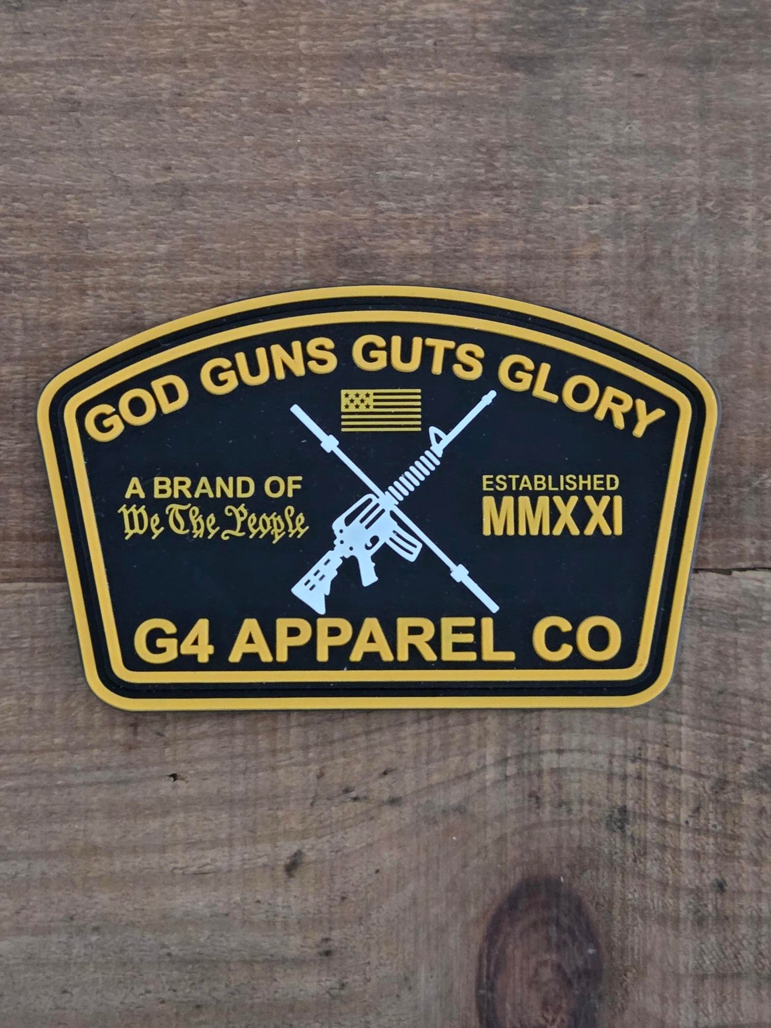 G4 APPAREL CO PVC Patches