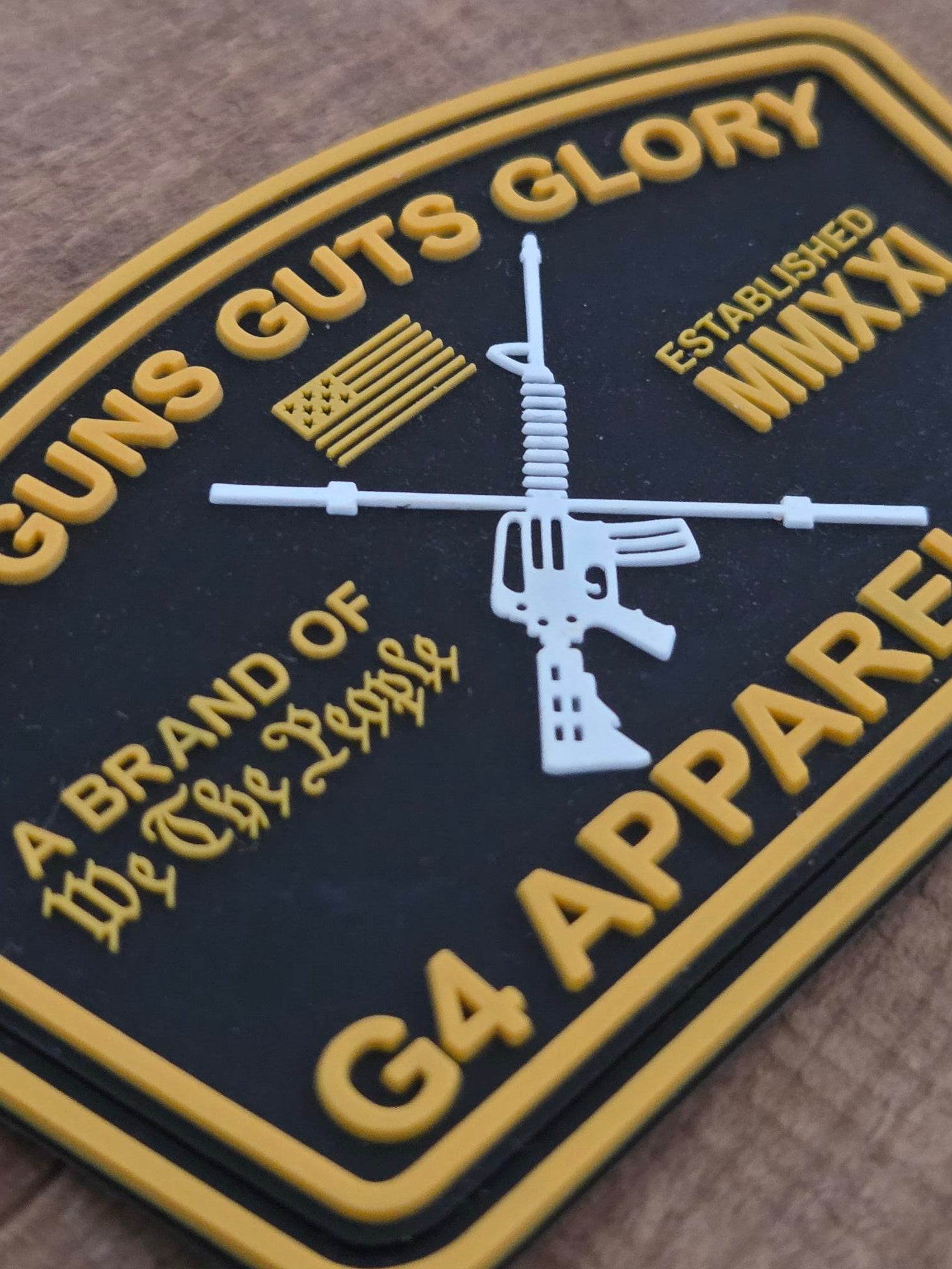G4 APPAREL CO PVC Patches