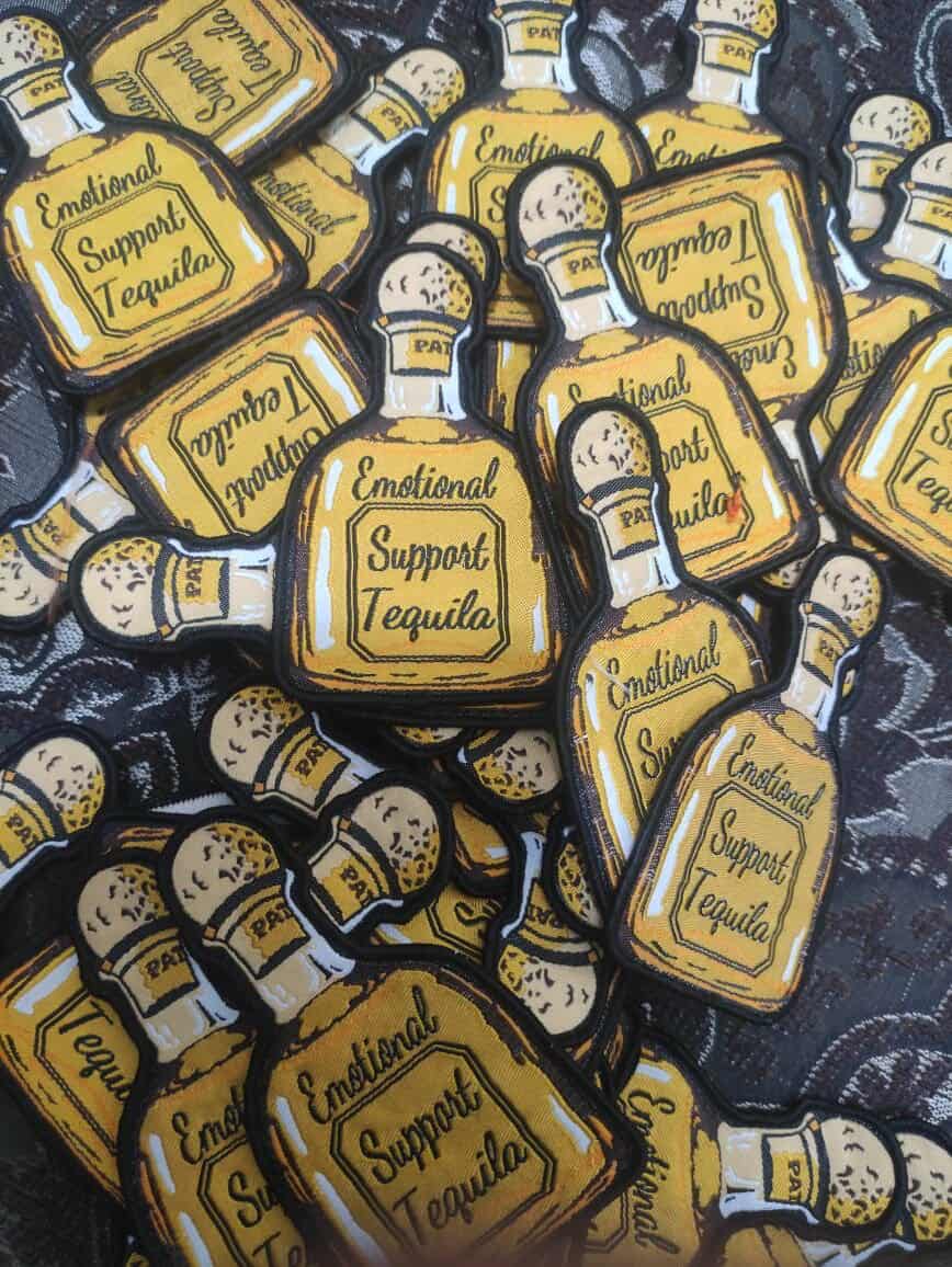 Custom Woven Patches - 50 Pieces