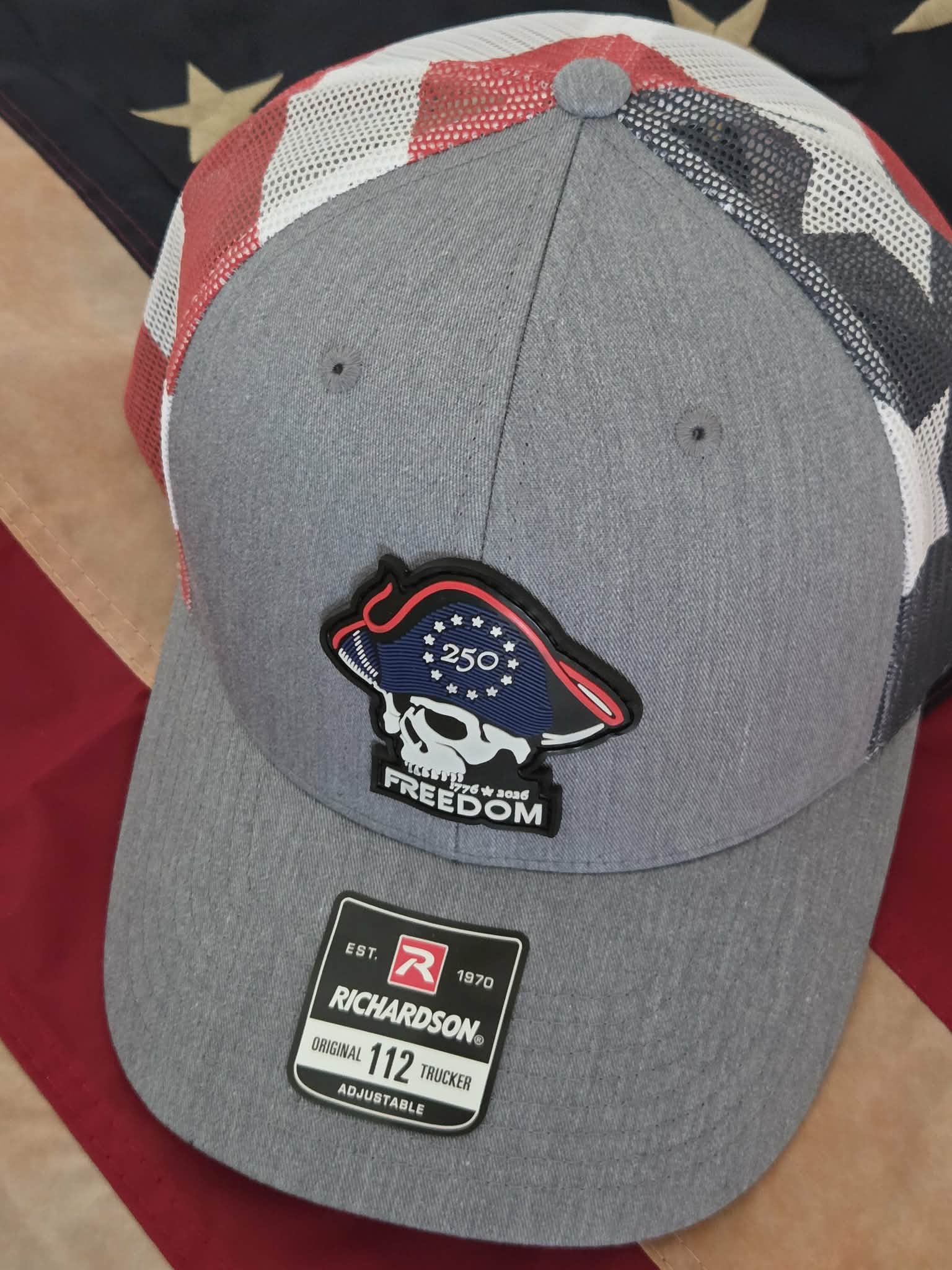 250th Freedom Anniversary Skull