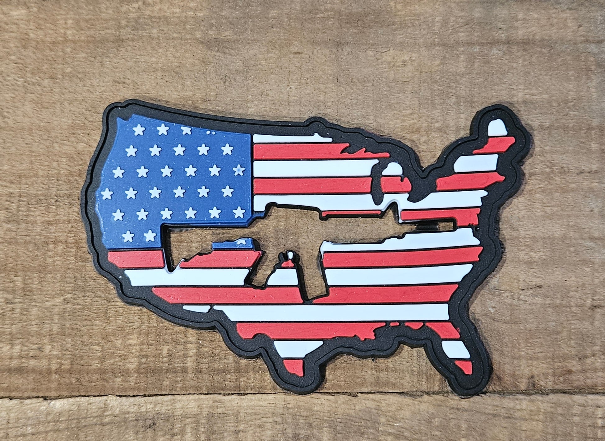 USA Gun Cutout