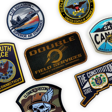 Custom Woven Patches - 50 Pieces