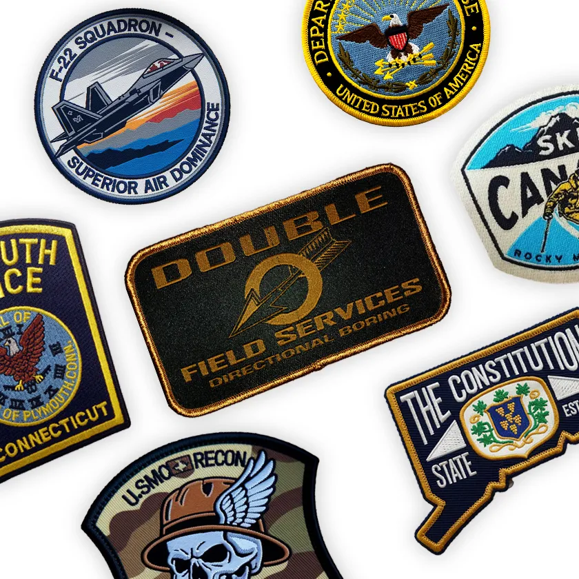 Custom Woven Patches - 50 Pieces