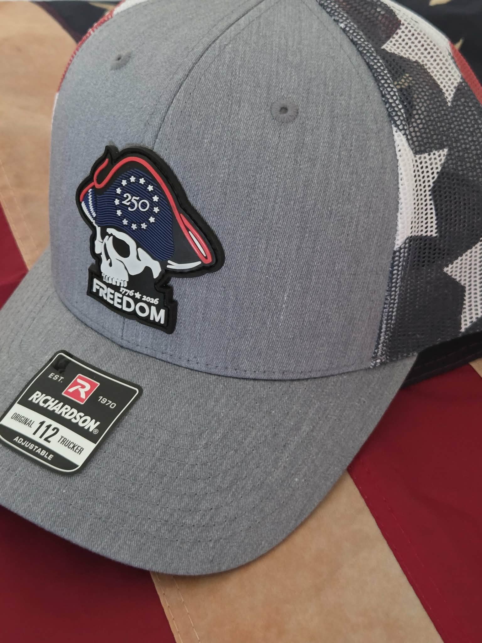 250th Freedom Anniversary Skull