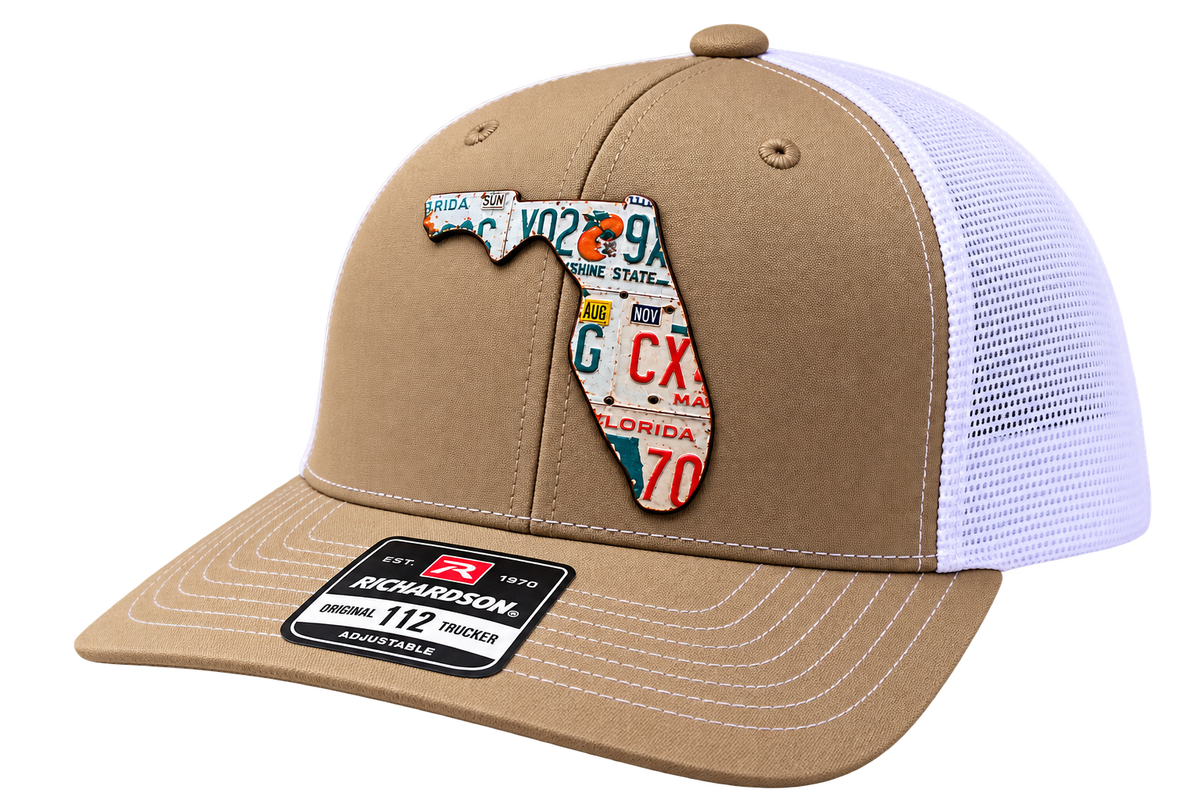 Florida License Plate UV Patch Hat | Richardson 112