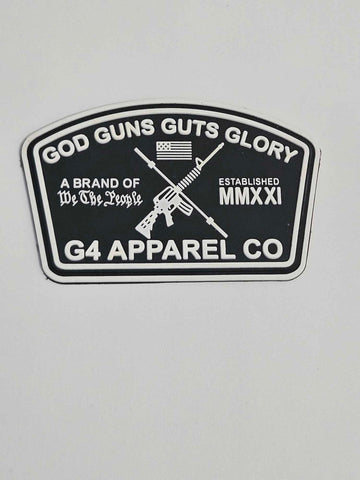 G4 APPAREL CO PVC Patches